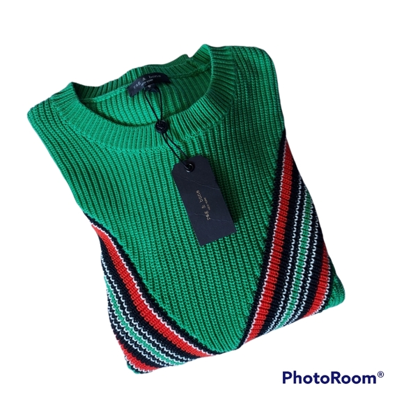 RAG & bone shamrock green sweater - Picture 5 of 7